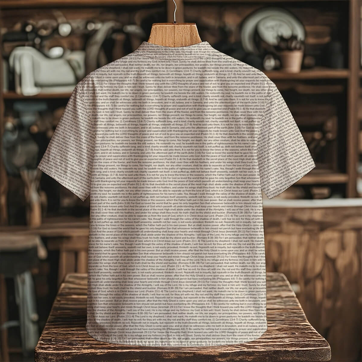 Personalized Men's Henley Short Sleeve Shirt