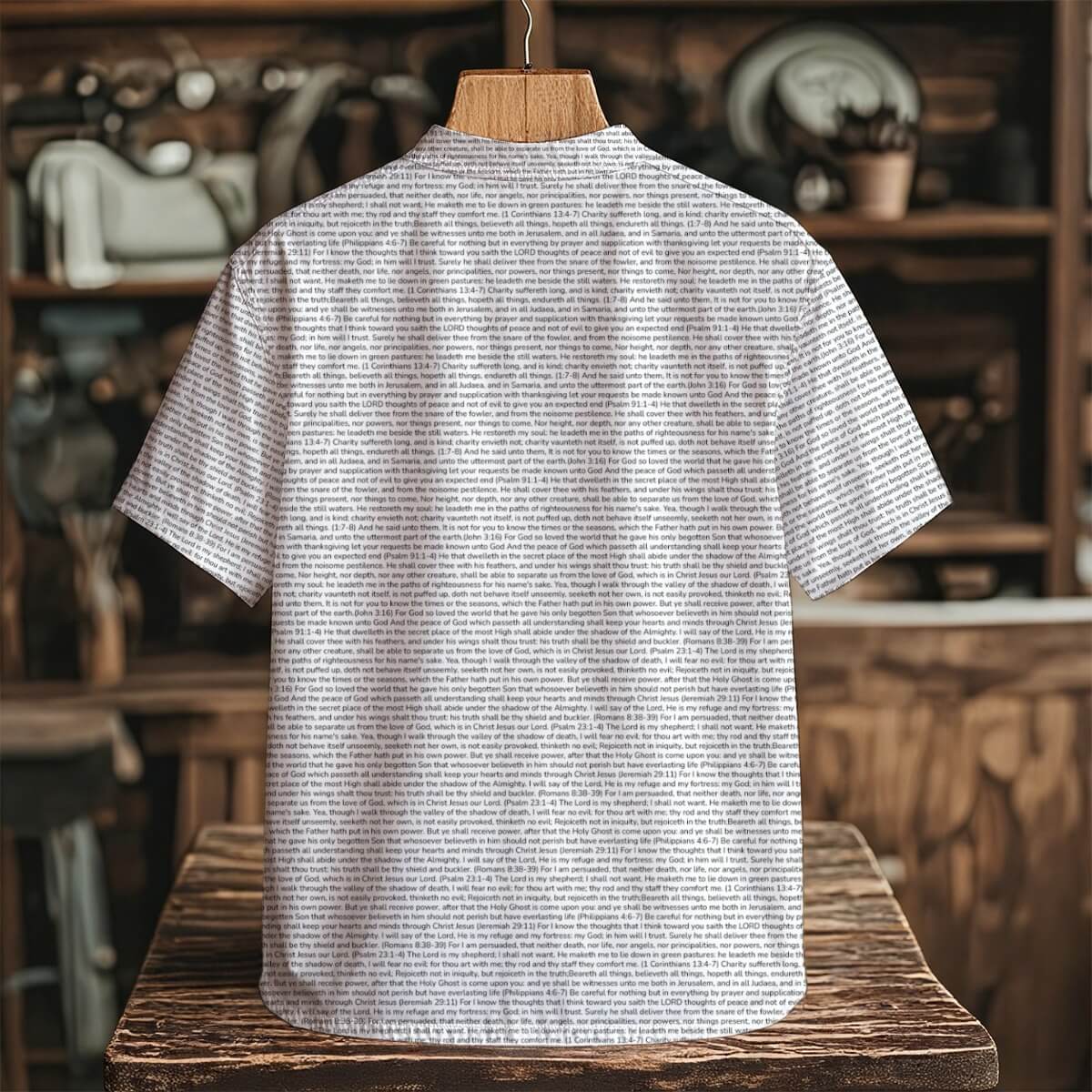 Personalized Men's Henley Short Sleeve Shirt
