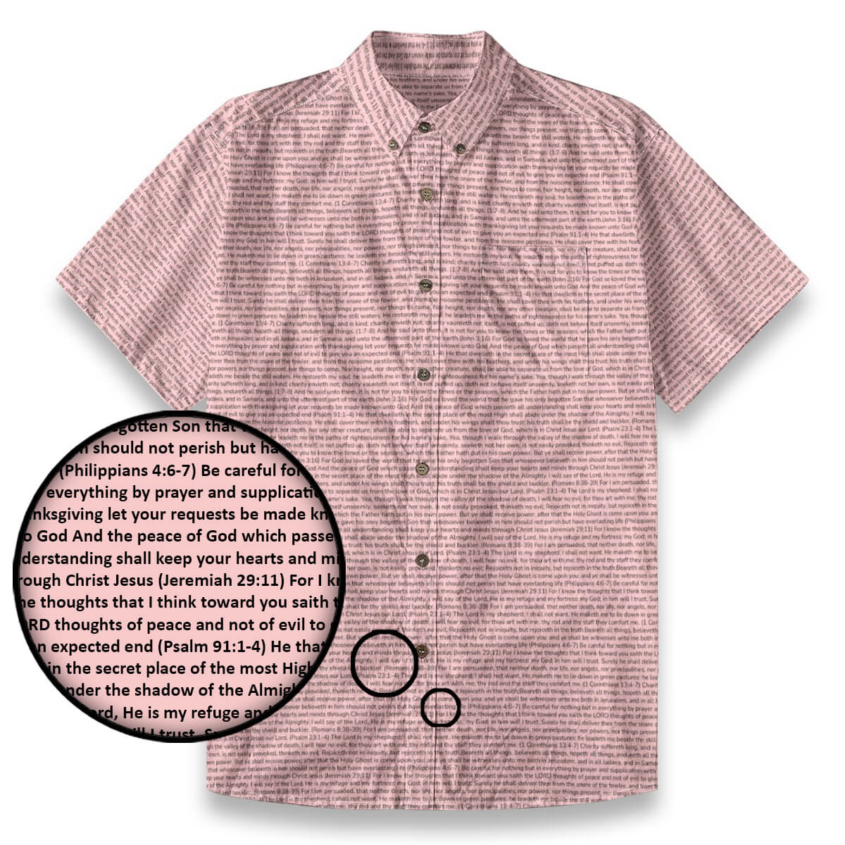 Personalized Men's Linen Textured Cotton Short Sleeve Shirt