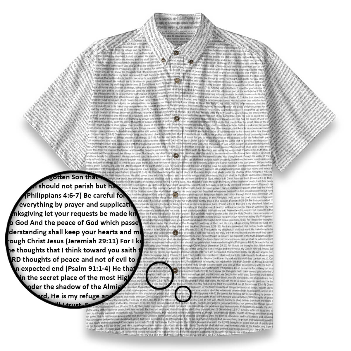 Personalized Men's Linen Textured Cotton Short Sleeve Shirt