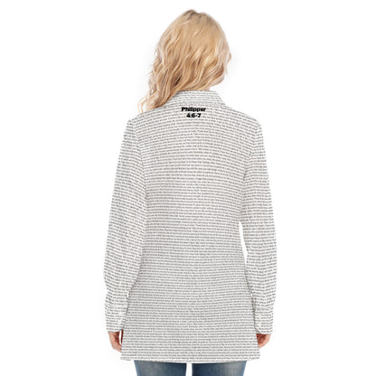 Philipper 4:6,7 Langarm-Shirt für Frauen
