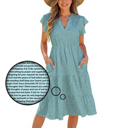 Personalized Women's Midi Dress
