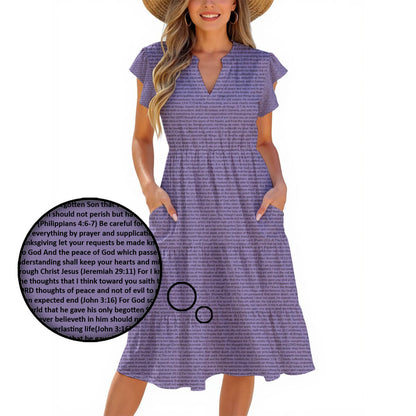Personalized Women's Midi Dress