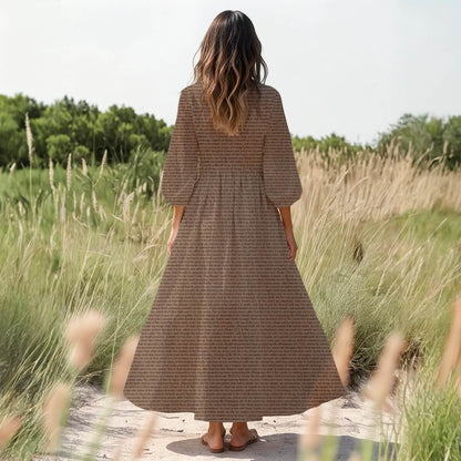 Personalized Women's 3/4 Sleeve Dress