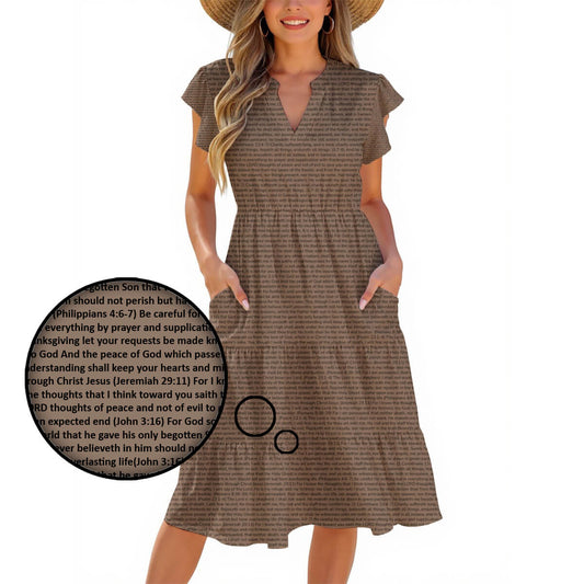 Personalized Women's Midi Dress