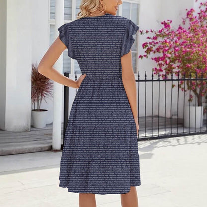 Personalized Women's Midi Dress