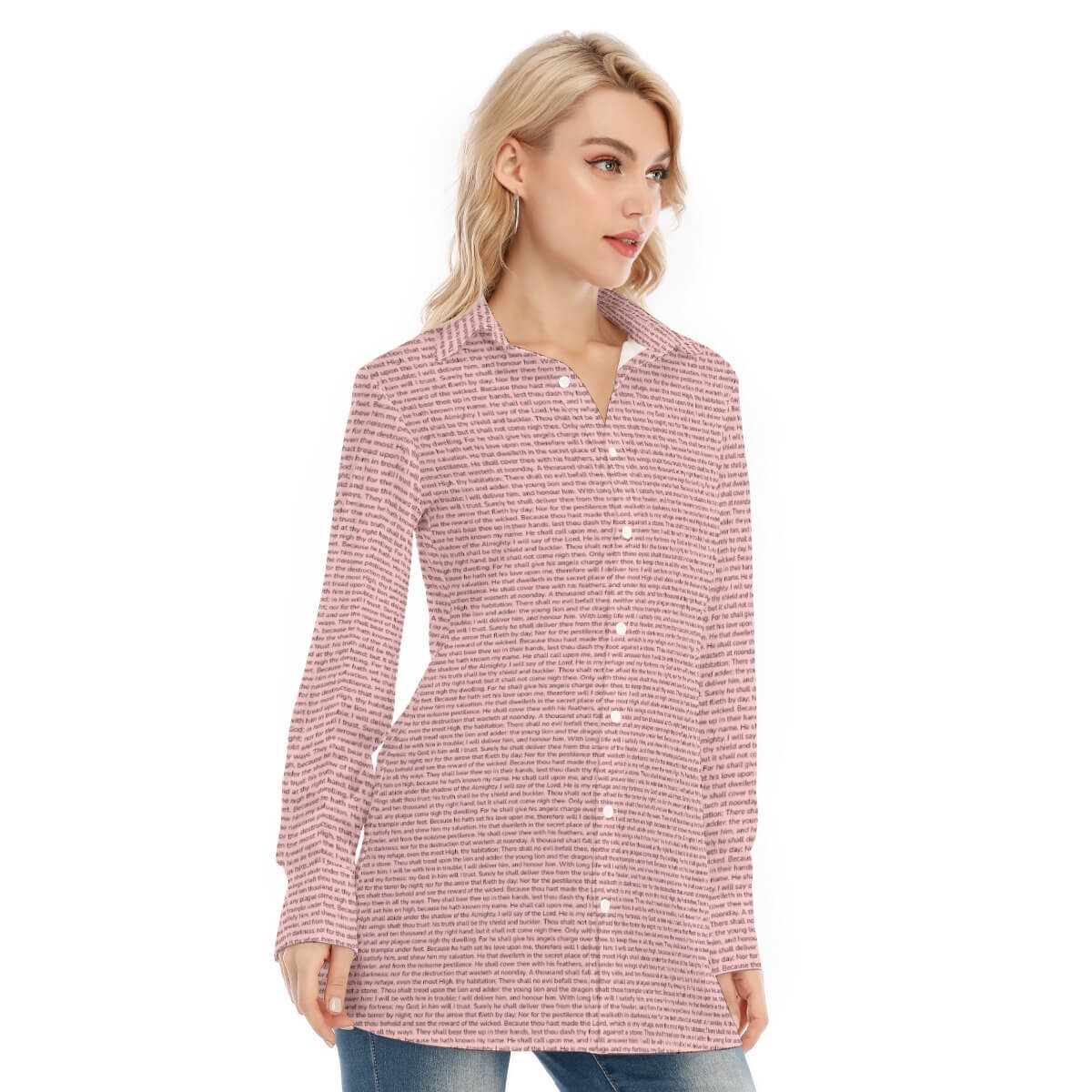 1 Korinther 13:4,7 Langarm-Shirt für Frauen
