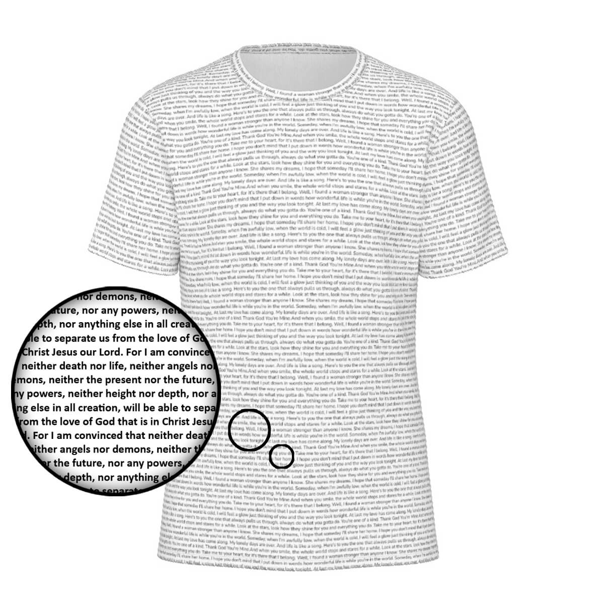 Personalized Men's Cotton Classic T-Shirt